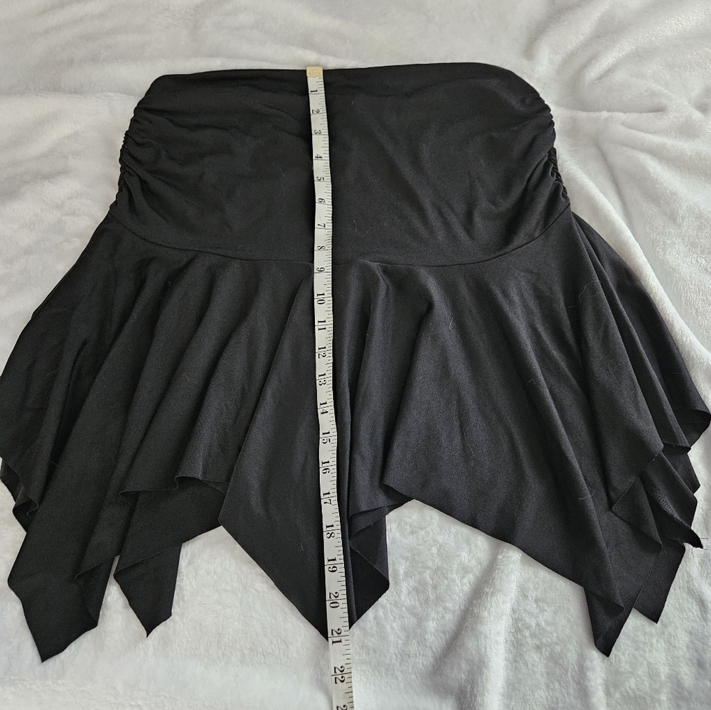 Morbid Threads asymmetrical skirt size XL - Picture 2 of 3